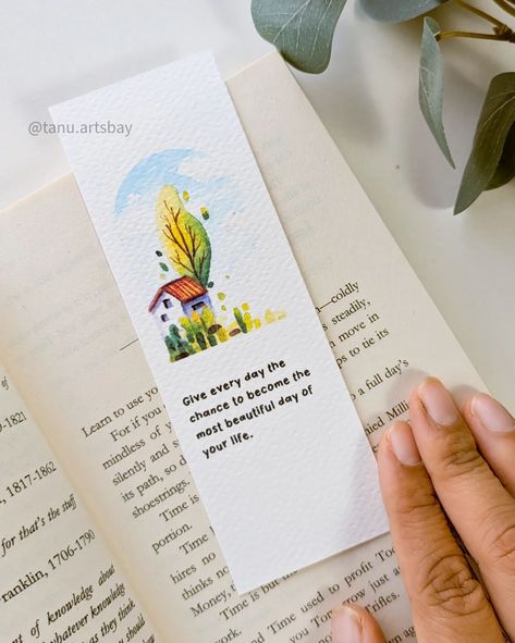 Day 32/100 - MINIMALIST BOOKMARK SERIES Another Watercolour Bookmark painting in this series . Hope you like it ❤️ . . . #bookmarksofinstagram #affirmations #positivevibes #handmadebookmark #watercolors #watercolorbookmarks #bookmarksforsale #minipaintingseries #selfreflection #watercolorillustration #motivationalart #booklover #giftingideas #bookmark #handmadebookmark #bibliophile #bookworm #minimalillustration #indianartist #watercolorpaintings #100dayschallenge #100daysofsketching #100... Bookmarks Handmade Watercolor, Minimalist Bookmark, Types Of Salt, Bookmark Painting, Watercolour Bookmarks, Interesting Textures, Abstract Elements, Creative Bookmarks, Coarse Salt