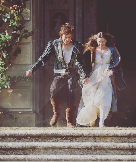 Romeo and Juliet, 2013 Lol Miley Cyrus, Romeo Und Julia, Douglas Booth, Star Crossed Lovers, Hailee Steinfeld, Fantasy Aesthetic, Story Inspiration, Period Dramas, William Shakespeare