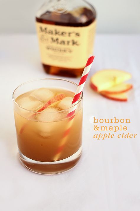 Bourbon Maple Apple Cider Call Drinks, Bourbon Apple Cider, Thanksgiving Cocktail Recipes, Apple Cider Drink, Cider Cocktail, Cider Drinks, Apple Cider Cocktail, Cider Cocktails, Fall Cocktail