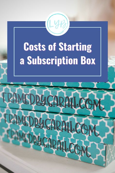 Starting a subscription box sounds fun! Of course it is, but you might also be wondering how much of an investment it is to get started in this business. Like all e-commerce businesses, there are start-up costs, and these costs can vary greatly depending on what you want to do. Let's break down the 5 main costs of starting a subscription box. #subboxbiz #smallbusiness How to Start A Subscription Box How much does it cost to start a subscription box How To Create Subscription Boxes, Monthly Subscription Box Ideas, How To Start A Subscription Box Business, Start A Subscription Box Business, Subscription Business Model, Cookie Subscription Boxes, Candle Subscription Box Ideas, Candle Subscription Boxes, Subscription Box Ideas