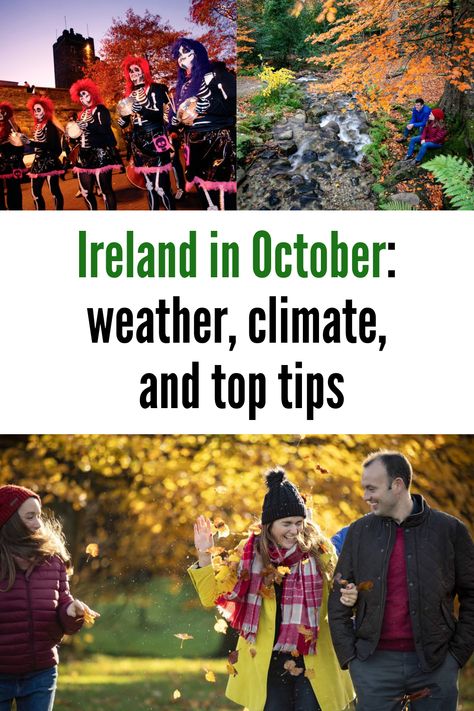 October in Ireland is a great time of year. There are many amazing events, and the weather is perfect for cosy evenings. Ireland In Fall, Fall In Ireland, Ireland In October, Halloween In Ireland, Ireland October, Ireland Bucket List, October Weather, Ireland Culture, Best Of Ireland