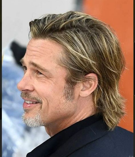 Manly Haircut, Brad Pitt Beard, Brad Pitt Hairstyles, Brad Pitt Fury Haircut, Fury Haircut, Brad Pitt Fury, Copper Brunette, Brad Pitt Haircut, Brad Pitt Hair