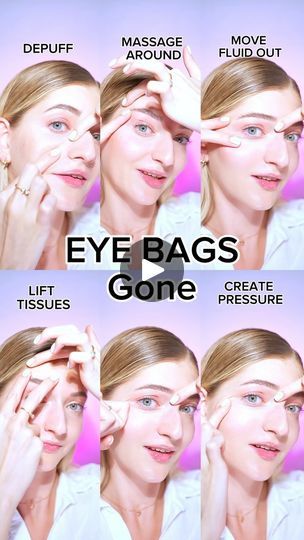 398K views · 7.7K reactions | Massage for eye bags Do each exercise over moisturizer for 30 seconds daily! Save to remember💛 #eyebags #undereyebags #puffiness #facefitness #facemassage Disclaimer: not a medical advice. For education purpose only. Consult with your physician if you have a medical condition. | Valeriia Veksler | JID · Surround Sound (feat. 21 Savage & Baby Tate) Face Massages, Facial Massage Steps, Yoga Face, Facial Massage Techniques, Face Massage Techniques, Facial Routine Skincare, Daily Beauty Tips, Facial Massage Routine, Natural Face Lift