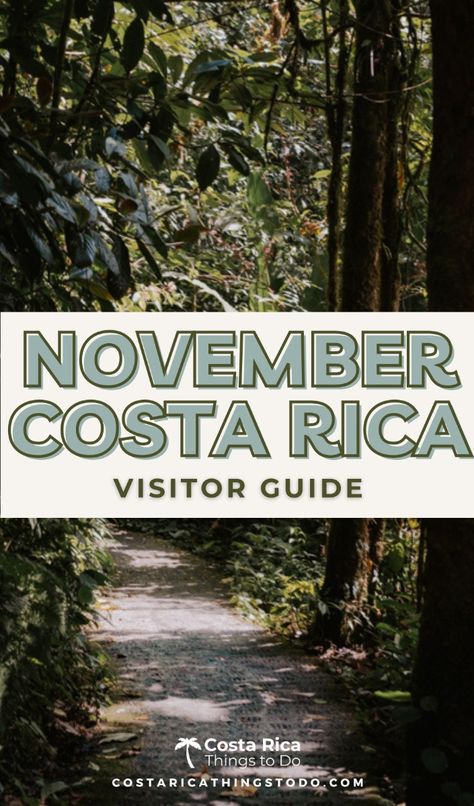 Looking to explore Costa Rica in November? This detailed travel guide has you covered with what to expect, what to do in November in Costa Rica, weather and more! Costa Rica In November, Coata Rica, Visiting Costa Rica, November Weather, Trip To Costa Rica, San Jose Costa Rica, Visit Costa Rica, Costa Rica Travel, Packing List For Travel