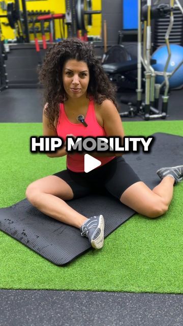 Narine Ashnalikyan on Instagram: "Tight hips can give you knee pain👇🏼
.
.
.
🤸🏽‍♀️The more you enhance your hip mobility & flexibility, the less pressure there will be on your knees.

🫶🏼You will notice a tremendous difference in your knee pain after enhancing their hip mobility.

🚀Do these 3 exercises:

1) Outer glute/hip holds on the ground
2) Horse Stance
3) Full range of motion seated good mornings 

🔥I have a mobility course in my Skool community to help you #levelup your mobility gains.

👇🏼Comment “Join” if you want to join the community." Horse Stance, Mobility Flexibility, Hip Mobility Exercises, Hip Mobility, Mobility Exercises, Tight Hips, Knee Pain, On The Ground, Range Of Motion