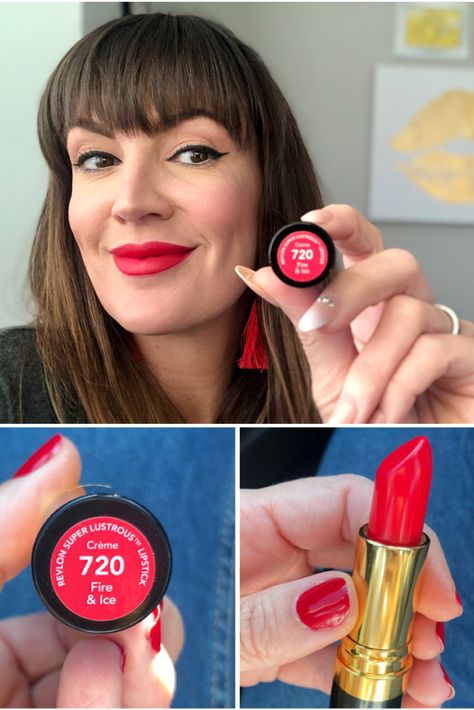 It’s one of the most popular red lipstick shades of all time- it’s been around since 1952. Blue Based Red Lipstick Drugstore, Revlon Fire And Ice Lipstick, Blue Based Red Lipstick, Ice Lipstick, Revlon Fire And Ice, Mocha Lipstick, Iconic Red Lipstick, Cherry Lipstick, Classic Makeup Looks