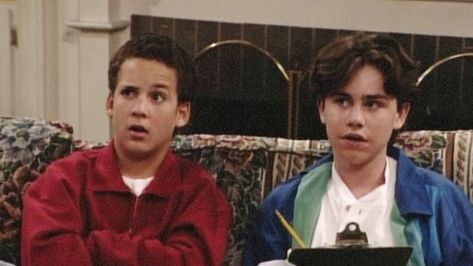 Shaun Hunter, Shawn Bmw, Boy Meets World Shawn, Cory And Shawn, Fanart References, Shawn Hunter, Cory Matthews, Rider Strong, Tv Scenes