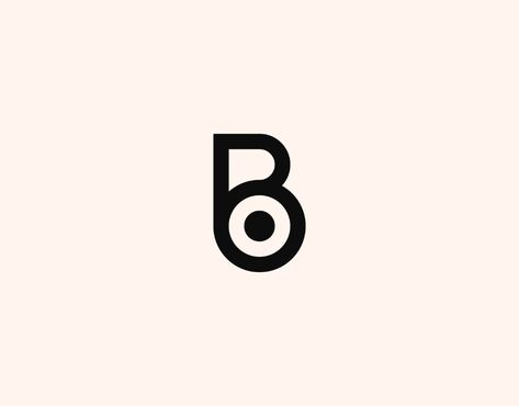 Letter B, BO or OB Logo on Behance B Letter Typography, O B Logo, B Logo Design Letter, Ob Logo, Rm Logo, B Letter Design, Connection Logo, Mb Logo, Bp Logo