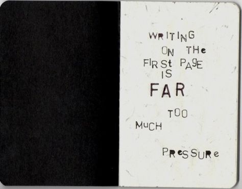 writing on the first page is far too much pressure First Page Of Diary, Diary First Page, First Page Of Diary Ideas, Relationship Drawings, Paper Bear, Diary Ideas, Writing Project, Writing Quotes, Sketchbook Journaling