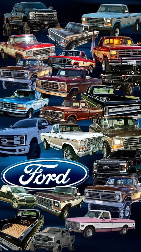 Squatted Trucks Wallpaper, Ford Wallpaper, Truck Background, Truck Wallpaper, 1979 Ford Truck, American Flag Wallpaper, Flag Wallpaper, Old Ford Trucks, Classic Ford Trucks