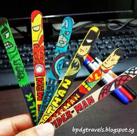 Ice Cream Stick Bookmark Ideas, Lolly Stick Craft, Superhero Classroom, Co Teaching, Diy Wall Painting, Creative Bookmarks, Stick Crafts, Ice Cream Stick, Stick Art