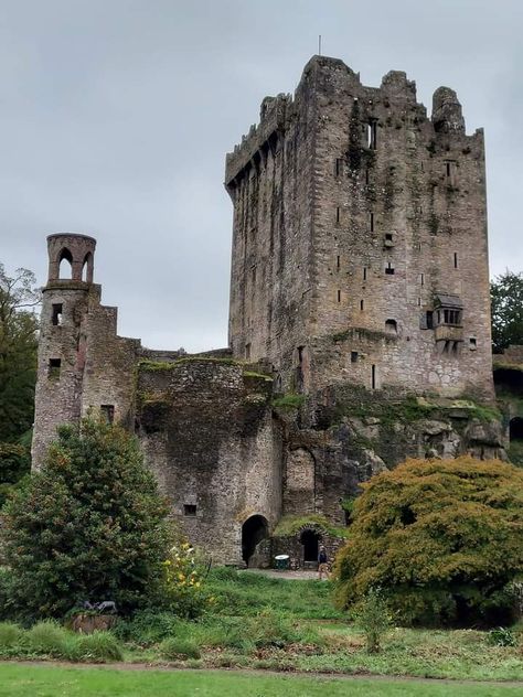 Blarney Castle in Cork Ireland 🇮🇪 beautiful old Castle is abandoned and in Ruins Old English Castle, Overgrown Castle, Old Castle Ruins, Faith Core, Castle Reference, Old Castles, American Castles, Blarney Castle, Old Castle