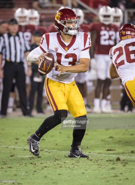 Quarterback Caleb Williams of the USC Trojans throws a pass during a... News Photo - Getty Images Caleb Williams Usc, Caleb Williams, Usc Football, Sports Pics, College Football Games, Usc Trojans, Sports Pictures, Ncaa Football, Football Game