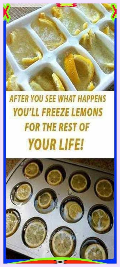 After You See What Happens, You’ll Freeze Lemons for the Rest of Your Life! Freeze Lemons, Frozen Lemons, Frozen Lemon, Okra, Healthy Tips, Healthy Drinks, Food Hacks, Cooking Tips, Health Tips