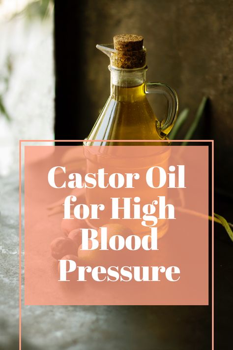 Rich in ricinoleic acid, a potent anti-inflammatory compound, castor oil is believed to improve blood circulation and relax blood vessels, ultimately leading to lower blood pressure. #castoroil #castoroilbenefits Natural Blood Pressure Reducers, Blood Pressure Natural Remedies, Piercing For Migraine Relief, Using Castor Oil, High Blood Pressure Recipes, Lowering Blood Pressure, High Blood Pressure Diet, Lower Blood Pressure Naturally, Remedies For Nausea