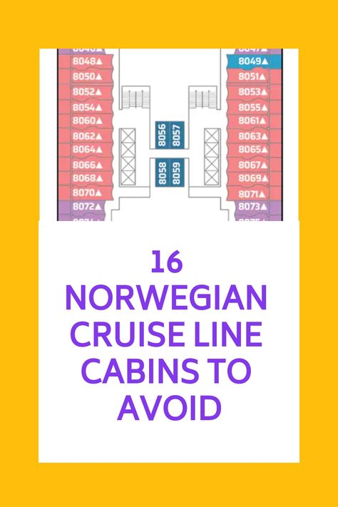 This blog post provides an in-depth analysis of cabin selections to avoid, ensuring a more enjoyable and comfortable cruise experience. Learn about potential issues like noise, limited space, and obstructed views, and get expert tips for choosing the perfect cabin on Norwegian Cruise Line. Norwegian Cruise Alaska, Norwegian Escape Cruise Tips, Norwegian Cruise Tips, Norweigen Cruise, Norwegian Cruise Escape, Norwegian Epic, Norwegian Escape, How To Book A Cruise, Sea Sickness