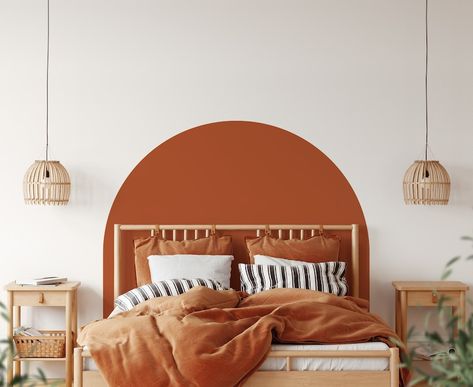 Bed Arch, Arch Sticker, Arch Headboard, Arch Wall Decal, Headboard Wall Decal, Headboard Decal, Headboard Bed, Kombi Home, Arched Headboard