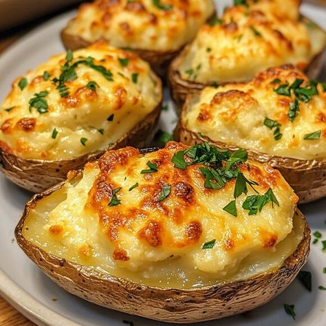 Baked Potatoes Air Fryer, Bacon Wrapped Cheeseburger, Potatoes Air Fryer, Pumpkin Cheesecakes, Potatoes Crispy, Broccoli Side Dish, Best Baked Potato, Buttery Mashed Potatoes, Homesteading Tips