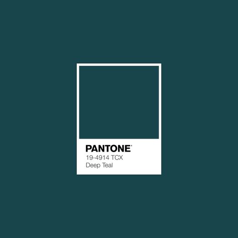 #Pantone Deep Teal #luxurydotcom Pantone Verde, Colonial Blue, Color Pantone, Pantone Colour Palettes, Pantone Colors, Moroccan Blue, Color Palette Design, Color Inspo, Colour Board