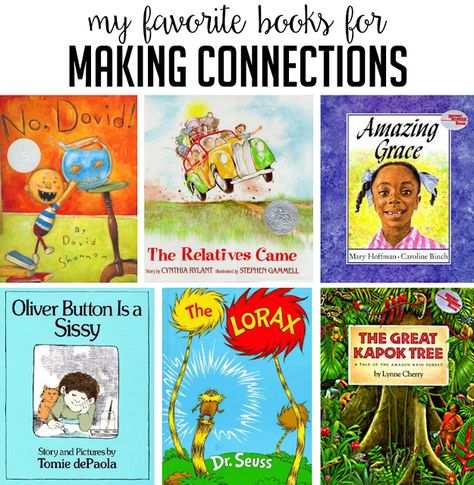 Read Aloud Books for Making Connections - Susan Jones Teaching Text To World, Text To Self Connection, Text To Text Connections, Literature Lessons, Text To Self, Interactive Read Aloud, Read Aloud Books, Author Studies, 3rd Grade Reading