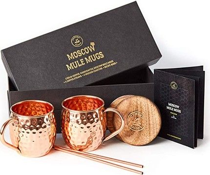 Shop The Library | Bloom in the Black Two Shots Of Vodka, Copper Mule Mugs, Mule Mugs, Alcohol Bar, Copper Moscow Mule Mugs, Copper Crafts, Copper Mugs, Book Gift, Moscow Mule