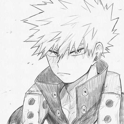 Bakogu Katsuki Fanart, Badass Girl, Bakugo Katsuki Fanart Cute, Bakugou Manga, Manga Drawing Tutorials, Sketch Painting, My Hero Academia Manga, Anime Sketch, Art Inspiration Drawing