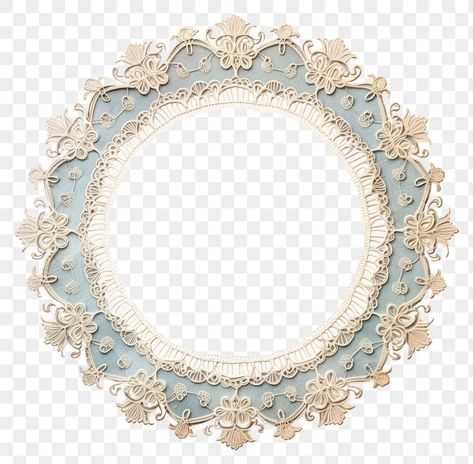 Border Png Aesthetic, Lace Frame Png, Circle White Background, Lace Border Png, Circle Scrapbook, Lace Png, Graphic Design Newspaper, Lace Wallpaper, Frame Circle