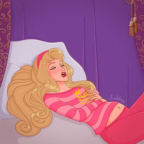 An Artist Shares Her Pregnancy and Motherhood Through the Illustrations of Disney Princesses Fan Art Disney, Disney Maternity, Princess Illustration, Pregnant Princess, Disney Princess Drawings, Modern Princess, Glamour Shots, Modern Disney, Princess Aurora