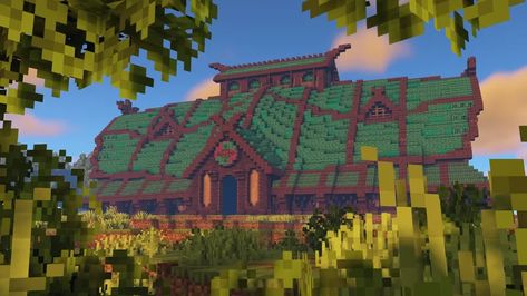 Minecraft Build House, Viking Longhouse, Taking Things Slow, Viking House, Viking Village, Nordic House, Cute Minecraft Houses, Minecraft Map, Minecraft Inspo