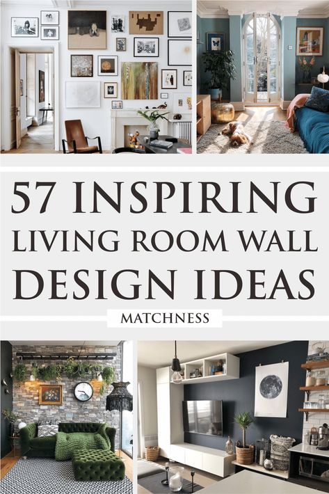 57 Inspiring Living Room Wall Design Ideas - Matchness.com Stand Decoration Ideas, Redecorate Living Room, Tv Stand Decor Living Room, Room Wall Design, Dark Grey Living Room, Wall Design Ideas, Living Room Wall Designs, Window Wall Decor, White Wall Decor