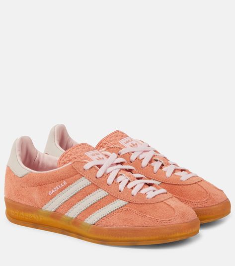 Gazelle suede sneakers in multicoloured - Adidas | Mytheresa Moda Over 50, Shoe Inspo, Swag Shoes, Evening Shoes, Suede Sneakers, Dream Shoes, Summer Accessories, Adidas Online, Shoe Game