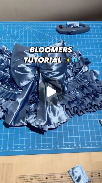 Nene Yarbrough on Instagram: "Still sharing everything I make! Satin bloomers for the gworlss ✨🤍 Also there’s so many good things in the works that are gonna drop, be patient with me 😭🥹🤍  #sewing #sewingtutorial #bloomers #stylebloomers #bloomerstutorial #coquette #coqutteaesthetic #designer #blackdesigners" Ruffled Bloomers Pattern Free, Plus Size Bloomers Pattern, Bloomers Sewing Pattern Free, Bloomers Under Skirt, How To Make Bloomers, How To Sew Bloomers, Clown Bloomers, Diy Bloomers, Frilly Bloomers