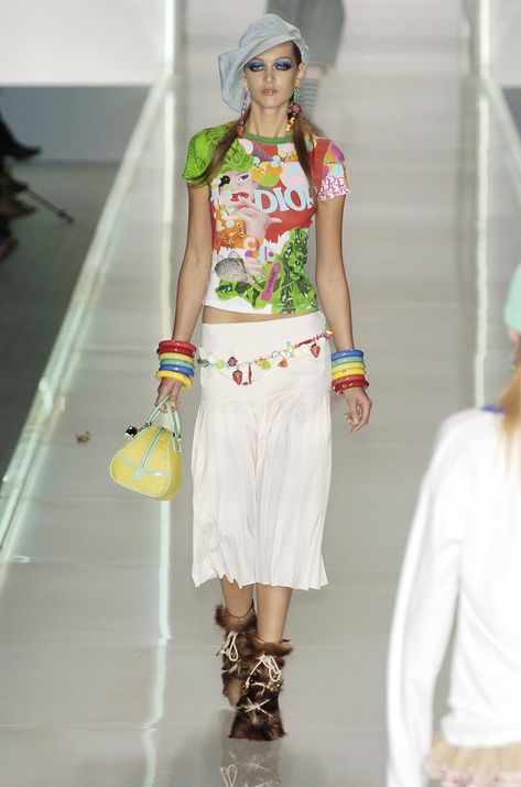 Dior Spring 2005, 2004 Fashion, Runway Fashion Couture, Vintage Runway, Runway Models, Harajuku Fashion, Night Outfits, Fashion Killa, Fashion Week Spring