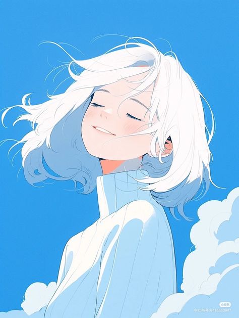 Woman With White Hair, Hair Blowing In The Wind, Characters From Movies, Photo Anime, الفن الرقمي, Anime Show, Blowing In The Wind, Anime Drawing Books, Popular Characters