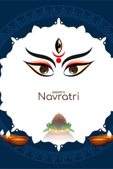 Navratri Wishes, Quotes And Images: Shardiya Navratri is a most auspicious Hindu festival celebrated across the country and worldwide during the autumn season also called the month of Ashwin which typically falls in September or October. In 2023 Shardiya Navratri begins tomorrow, 15 October 2023; the foll... First Navratri Image, Navratras Wishes, Shardiya Navratri Wishes, Navratri Wishes Quotes, Navratri Messages, Shardiya Navratri, Navratri Quotes, Navratri Greetings, Navratri 2023