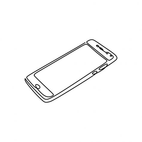 Iphone Drawing Illustration, Phone Illustration Smartphone, Phone Drawing Aesthetic, Cute Phone Drawing, Phone Illustration Art, How To Draw A Phone, Phone Drawing Reference, Mobile Phone Drawing, Smartphone Drawing