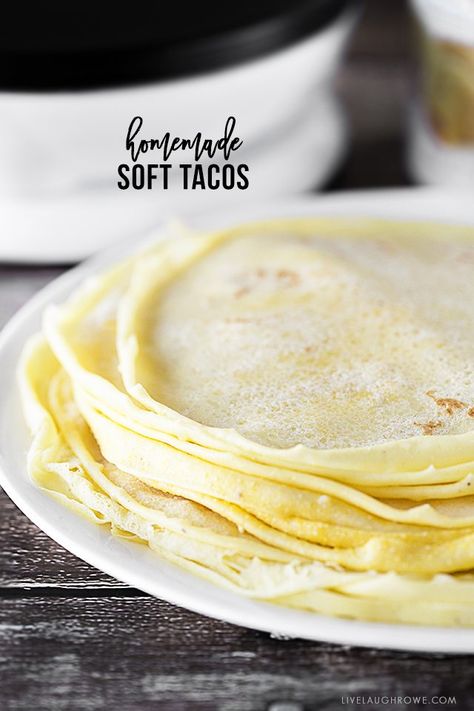 Cornmeal Crepes, Soft Taco Recipe, Soft Tacos Recipes, Corn Tortilla Recipes, Cornmeal Recipes, Crepe Maker, Taco Recipe, Soft Tacos, Tortilla Recipe