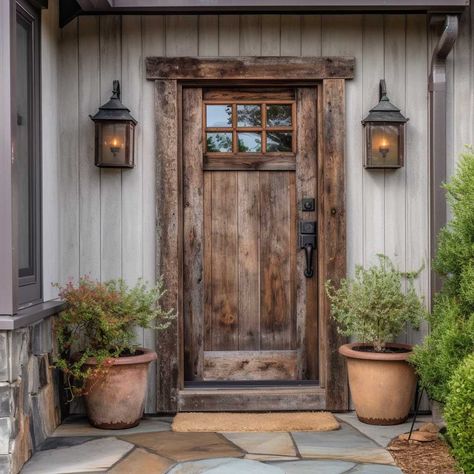 7+ Striking Exterior Front Door Trim Molding Designs to Enhance Your Home • 333+ Art Images Front Door Trim, Front Entryway, Colonial Design, Rustic Romance, Exterior Front Doors, Transom Windows, Rustic Doors, Door Trims, Wood Trim