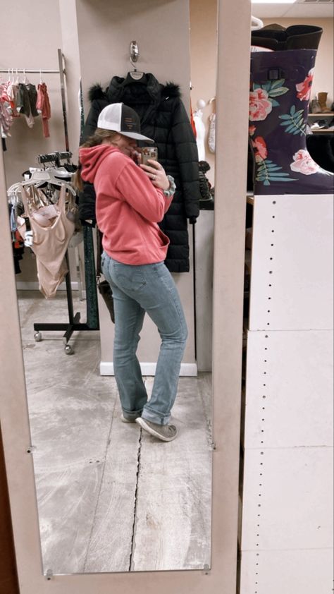 An outfit I love! 
Also I was feeling cute 🤭 Country Outfits With Hey Dudes, Bootcut Jeans And Hey Dudes Outfit, Western Outfits With Hey Dudes, Styling Hey Dudes Women, Grey Hey Dudes Outfit, Cute Outfits With Hey Dude Shoes, How To Style Hey Dudes, Hey Dude Outfits, Hey Dude Shoes Women Outfit