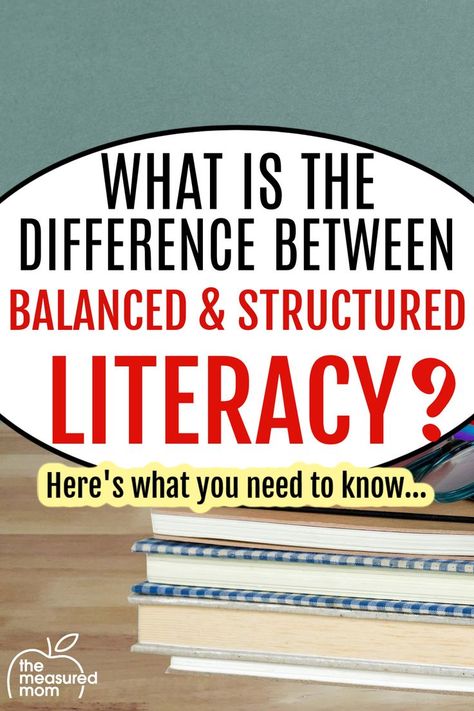 What is the Difference between Balanced & Structured Literacy? The Measured Mom, Measured Mom, Reading Printables, Literacy Intervention, Structured Literacy, Decodable Books, Sounding Out Words, Fluency Activities, Science Literacy