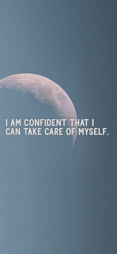 I am confident that I can take care of myself. From the I am app: https://iamaffirmations.app/download Goals 2023, Taking Care Of Myself, Take Care Of Myself, Vision Board Pics, 2024 Board, I Am Confident, Journal Writing Prompts, Wild Woman, 2024 Vision