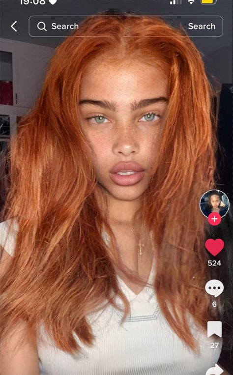 Orange Hair On Brown Skin, Dark Skin Light Eyes, Ginger Hair Women, Auburn Hair And Green Eyes, Ginger Blue Eyes, Ginger Straight Hair, Ginger Black Women, Ginger Hair Green Eyes, Red Hair Dark Skin