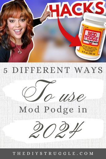 In this video I am sharing 5 Mod podge crafts for DIY craft ideas to use in 2024! Mod podge is such an awesome item to have in your craft arsenal. I think we forget all the ways we can use it! Check out this video to see if you can find a new way to create Mod podge crafts this year! #modpodge #crafts DIYcrafts How To Use Mod Podge, Mod Podge Crafts Diy, Diy Mod Podge Recipe, Modge Podge Recipe, Modge Podge Glass, Mod Podge Ideas, Homemade Mod Podge Recipe, Modge Podge Fabric, Modge Podge Projects