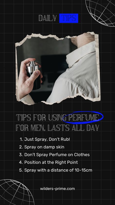 How to apply your parfume correctly. #parfume #tipsformen #men Perfume Layering, Perfume Spray, Layering, Spray, Fragrance, How To Apply, Skin