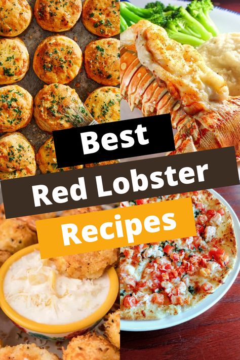 TOP 17 RED LOBSTER RECIPES FOR SEAFOOD DELIGHTS Red Lobster Salmon Bowl, Red Lobster Stuffed Flounder Recipe, Lobster Pie Recipe, Red Lobster Mashed Potatoes, Red Lobster Broccoli Recipe, Lobster Cupcakes, Red Lobster Coconut Shrimp Recipe, Leftover Lobster Recipes, Red Lobster Recipes