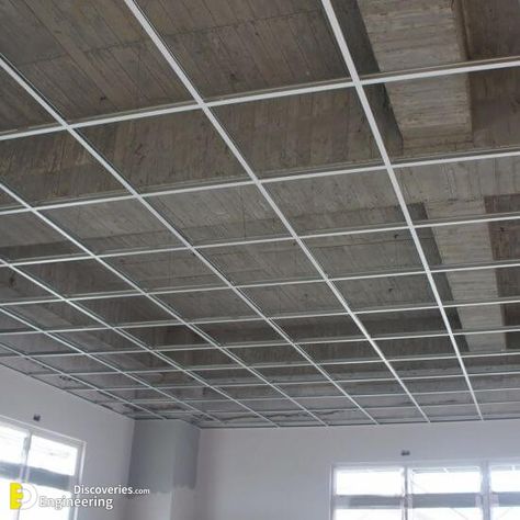 Durlock Ideas, Draw A Room, Suspended Ceiling Design, Suspended Ceiling Panel, Suspended Ceiling Systems, Drawing Room Ceiling Design, Fluorescent Light Fixture, Pop False Ceiling Design, Pop Ceiling Design