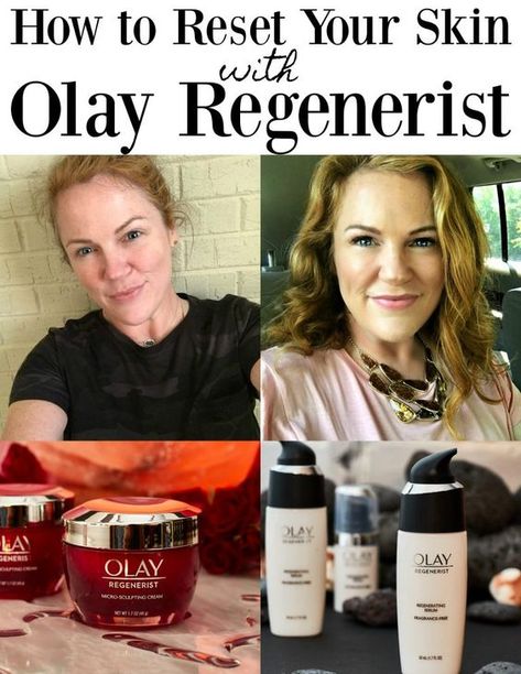 How to Reset Your Skin with Olay Regenerist ~ DivineLifestyle.com ~ #ad #Olay #Costco #beauty #skincare Oil Of Olay Skin Care Routine, Oil Of Olay Products Anti Aging, Olay Skin Care Routine, Oil Of Olay, Olay Skin Care, Celebrity Beauty Secrets, Face Routine, Drugstore Skincare, Beauty Serums