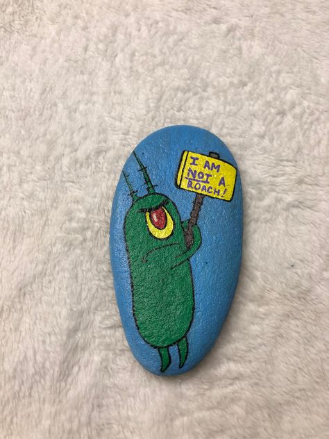 Rock Sayings, Holding A Sign, Oak Bluffs, Painted Rock Animals, Diy Rock Art, Seashell Painting, Painted Shells, Cartoon Painting, Rock Decor