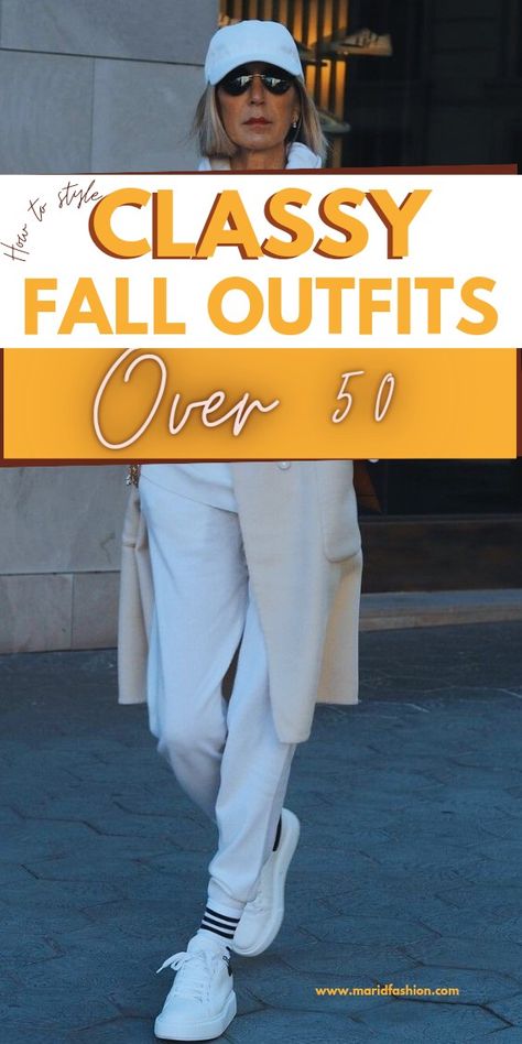 Check out the article and discover how you can wear classy fall outfits for women over 50. Find classy fall outfit ideas that you are gonna love to try. These are 15 ready to wear outfits for work. You can just copy and wear them. Or take a look at your wardrobe and find similar pieces to make similar outfits without buying anything new. Classy Running Errands Outfit, Fall Tailgate Outfit, Ready To Wear Outfits, Fall Outfits For Women Over 50, Running Errands Outfit, Outfits For Women Over 50, Lunch Outfit, Classy Fall Outfits, Fall Outfits For Women