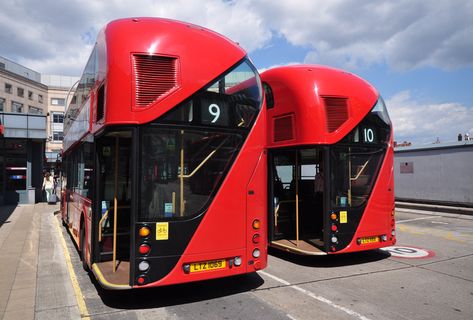 Very Soon You'll Only Be Able To Board A New Routemaster Via The Front Door | Londonist New Routemaster, London Bus, Bus Stop, Back Doors, Asymmetrical Design, The Duff, Front Door, London, Cars